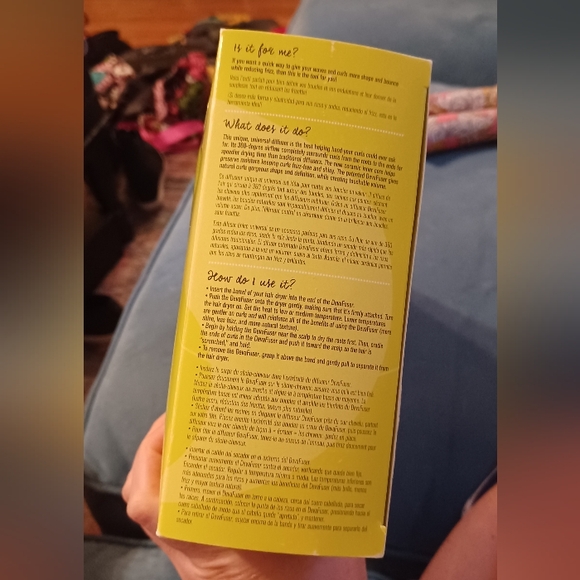 NIB DevaCurl Devafuser hair diffuser - Picture 4 of 6